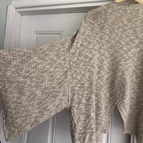 Free People Cardigan Sweater Open Front Kimono Slv - Picture 4 of 5